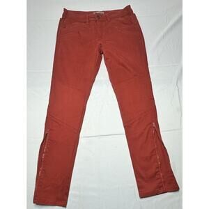 5.11 Tactical Women’s Orange Straight Leg Zipper Hem Pants - Size 10 (30x30.5)